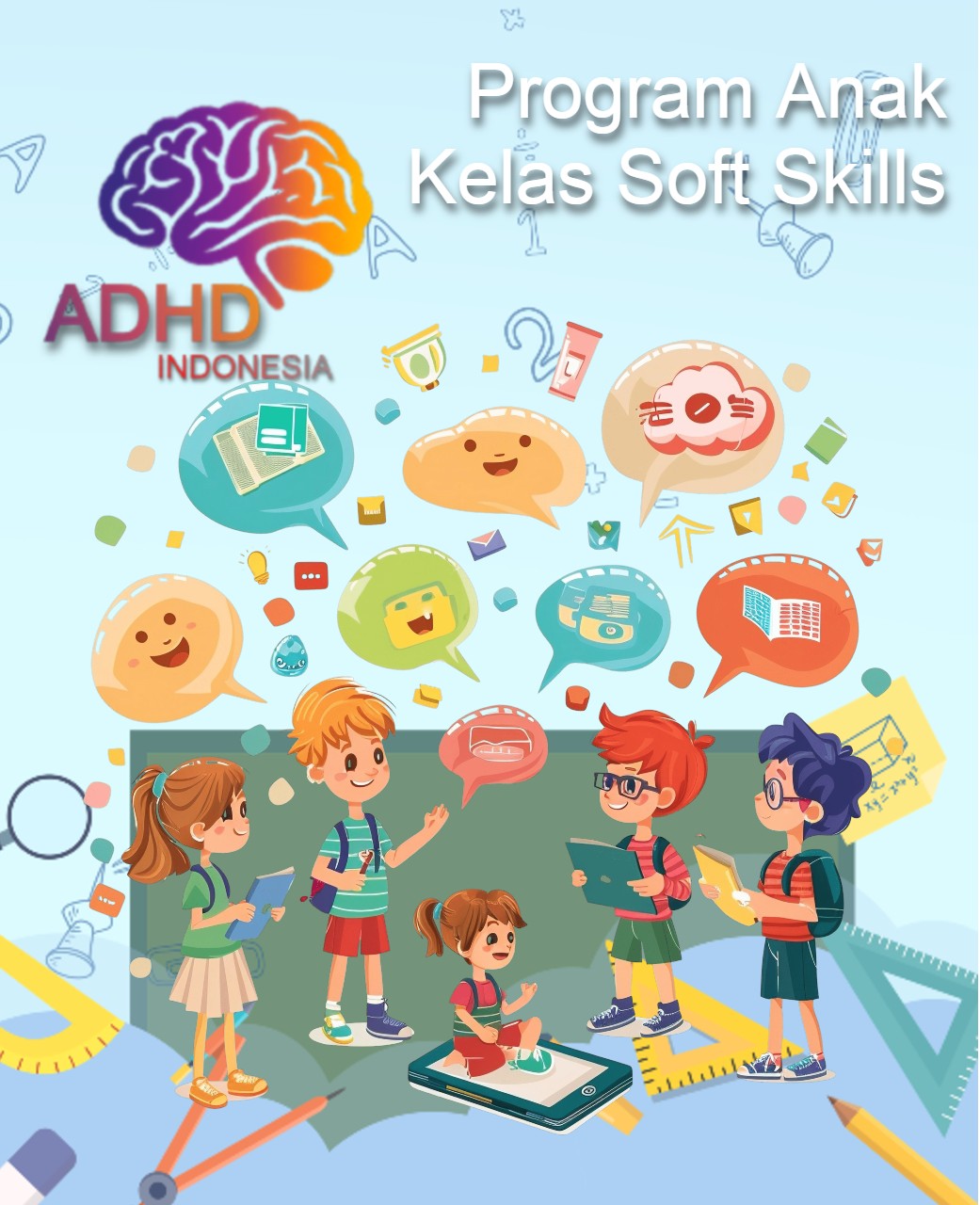 Program ADHD Indonesia Kabupaten Hulu Sungai Utara Kelas Soft Skills Anak ADHD